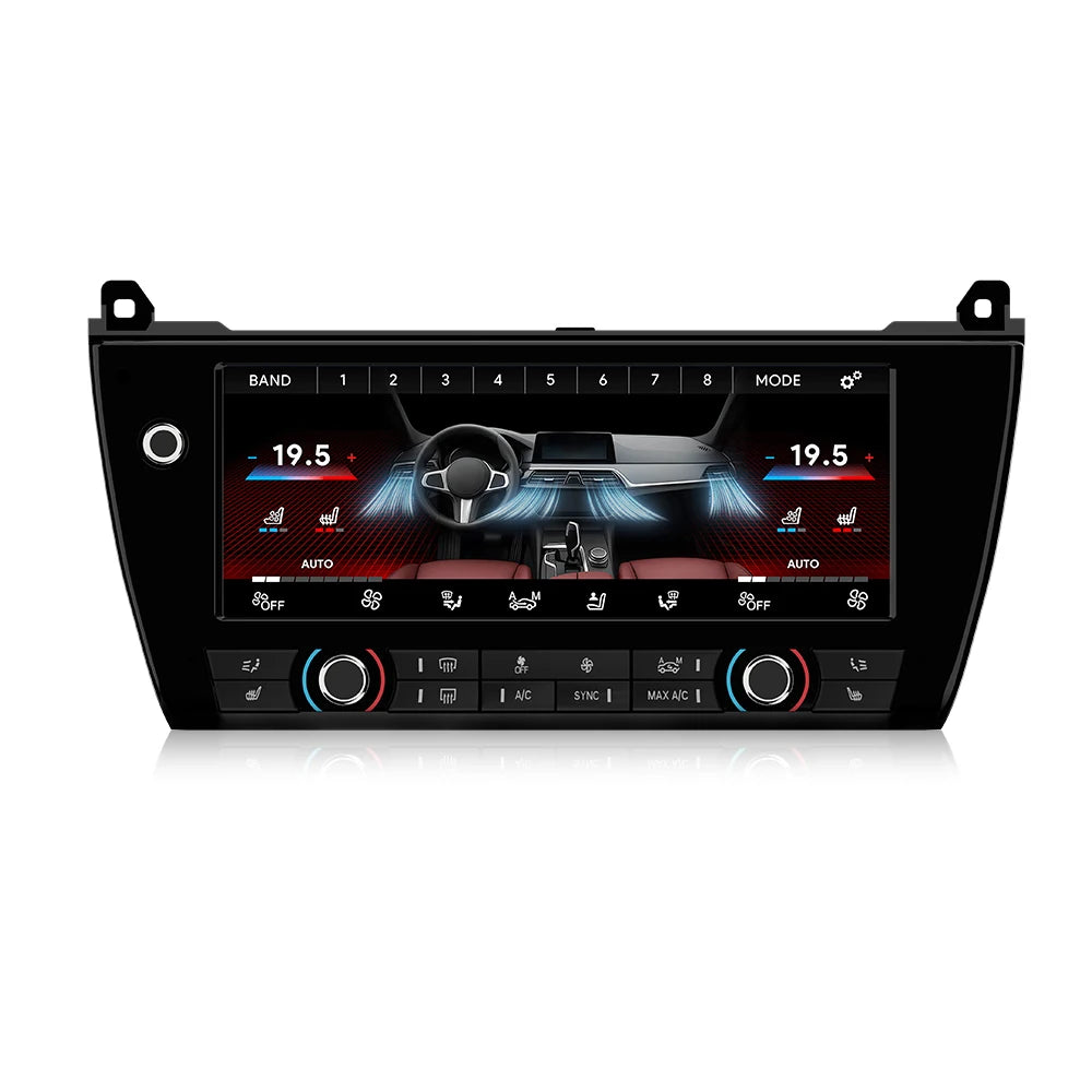 MEKEDE EU Warehouse IPS Touch LCD Climate Control Panel Replacement 10.25 inch Air Conditioning Screen For BMW 5 Series F10 F11 2011-2017 1920*720 HD LCD Digital Display Climate Control Touch AC Board